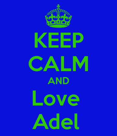 keep calm and love adel (2)