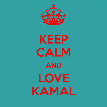 keep calm and love kamal