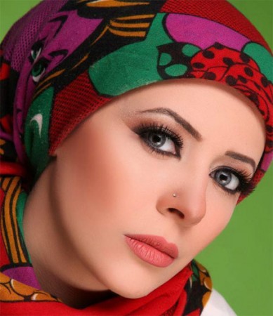 احدث لفات حجاب للمحجبات (5)