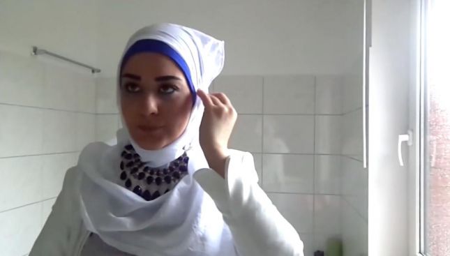 خطوات لفات حجاب محجبات (2)
