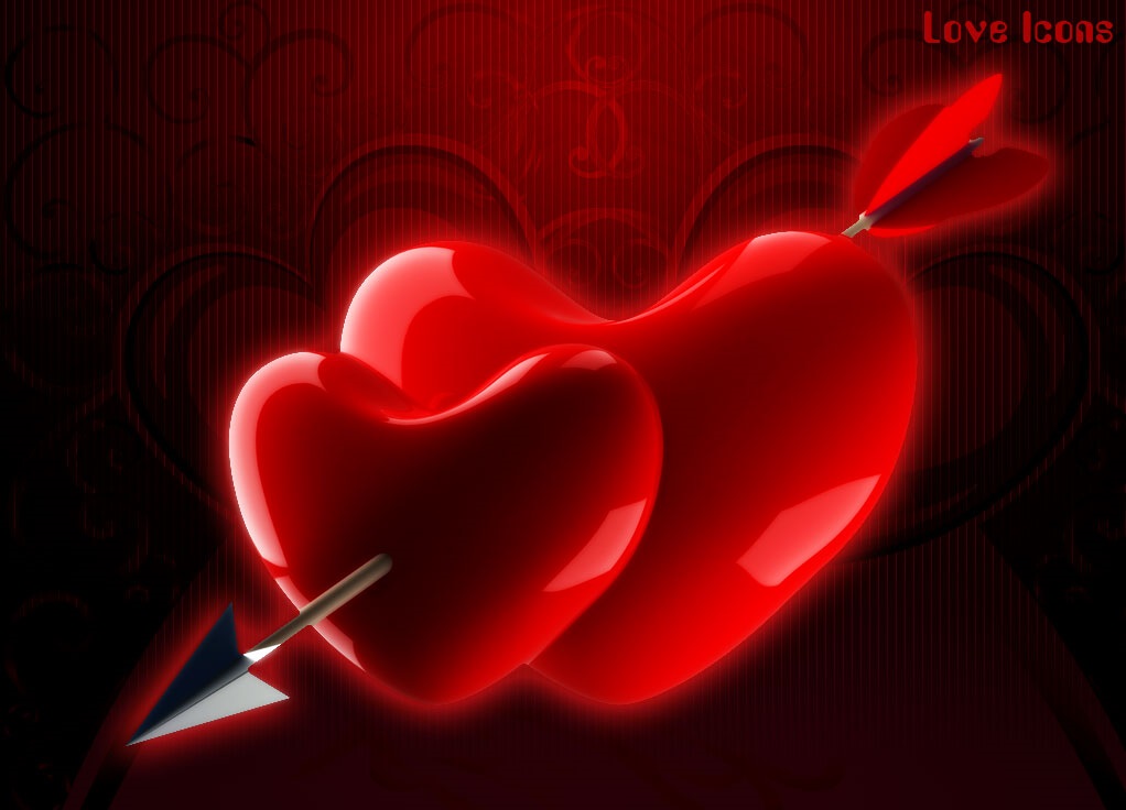 صور قلوب حب حمراء جميلة 