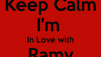 keep calm im in love with ramy