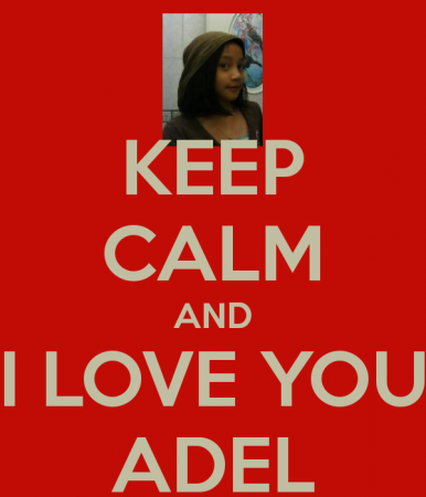 keep calm and love adel (1)