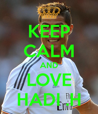 keep calm and love hadi (8)