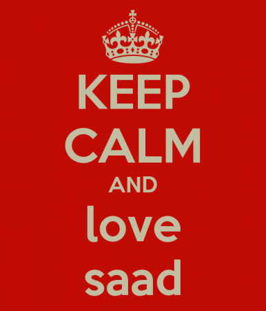 keep calm and love saad (2)