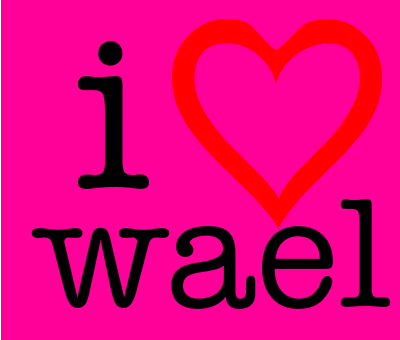 i love wael وائل (2)
