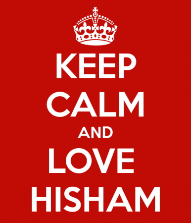 keep calm and love hisham (5)