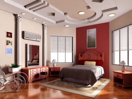 Yatak Odası Tavanlar 2015 lüks dekorasyon ve tasarımlar (4)