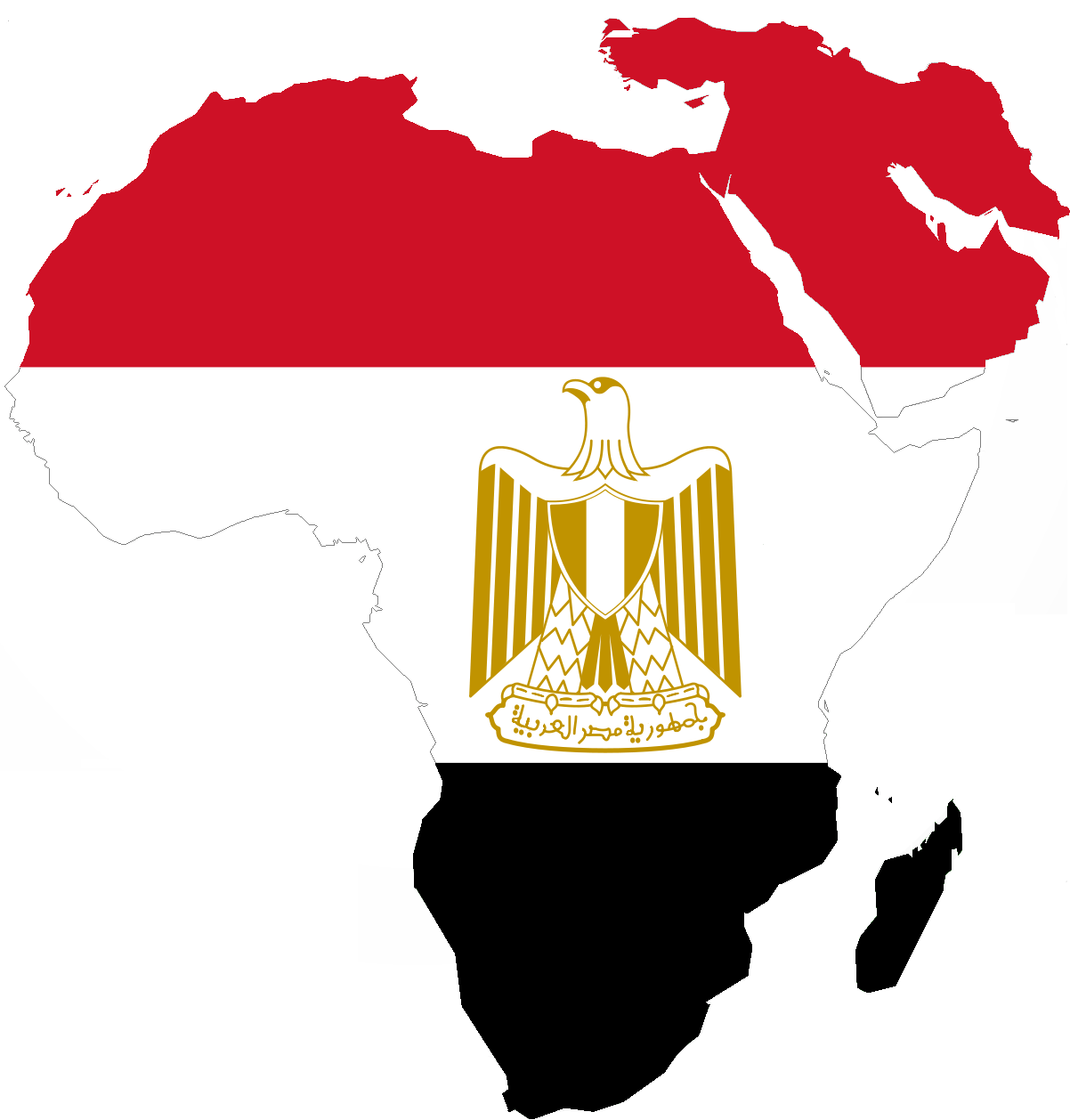علم مصر الجديد