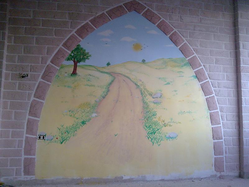 صور الرسم علي الجدران (5)