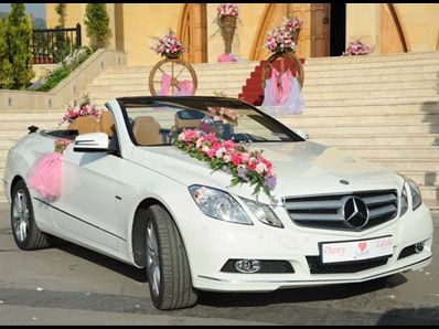 زينة سيارات الزفاف  (1)