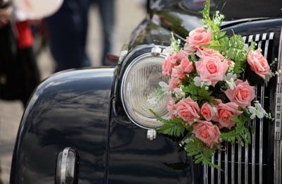 زينة سيارات الزفاف  (3)