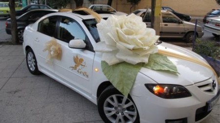 زينة سيارات الزفاف  (4)