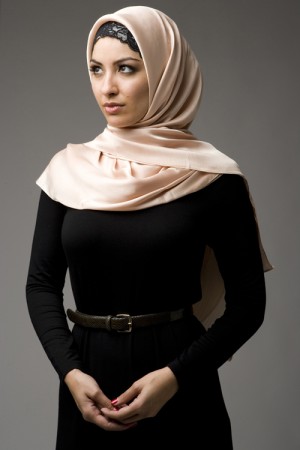 طرق لف الحجاب  (1)