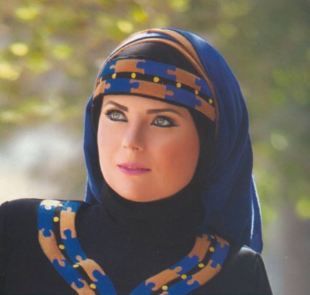 لفات حجاب جديدة بالصور والخطوات اجمل لفات الحجاب (2)