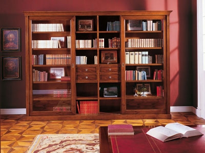 صور مكتبات منزلية للكتب باشكال مودرن مختلفة ميكساتك