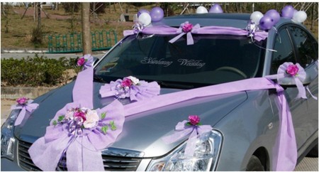 صور تزيين سيارات للعريس (1)