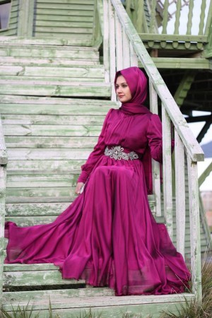 ملابس محجبات سواريه فستان (1)