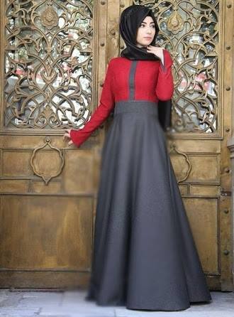 ملابس محجبات سواريه فستان (3)