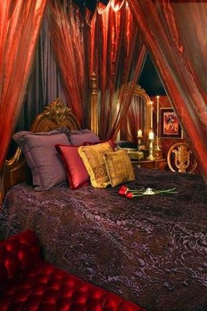 صور افكار لتزيين غرف النوم للعرسان والمناسبات (6)