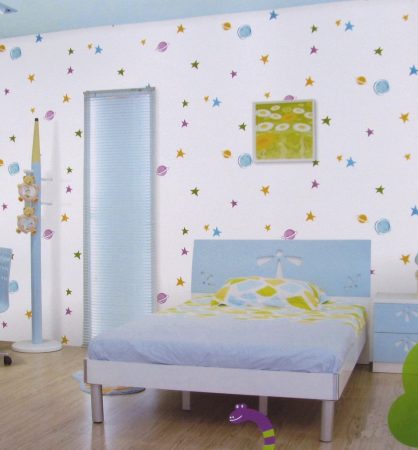 صور ورق حائط لغرف الاطفال باشكال وديكورات مودرن (4)