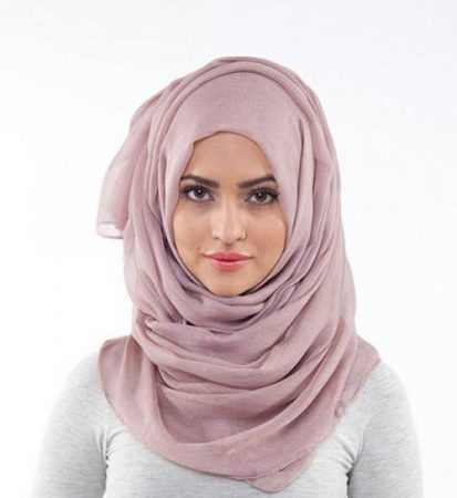 أحدث الصور والأشكال لفات الحجاب الشيفون (1)