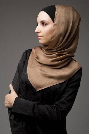 أحدث الصور والأشكال لفات الحجاب الشيفون (2)