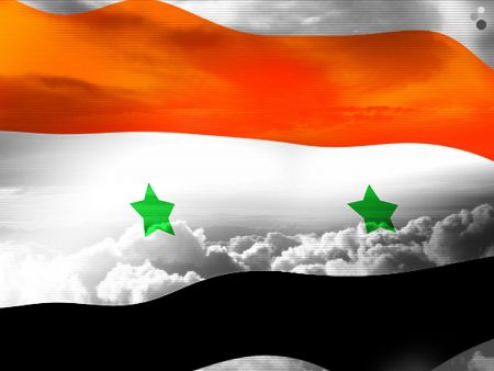 سوريا Flag (1)