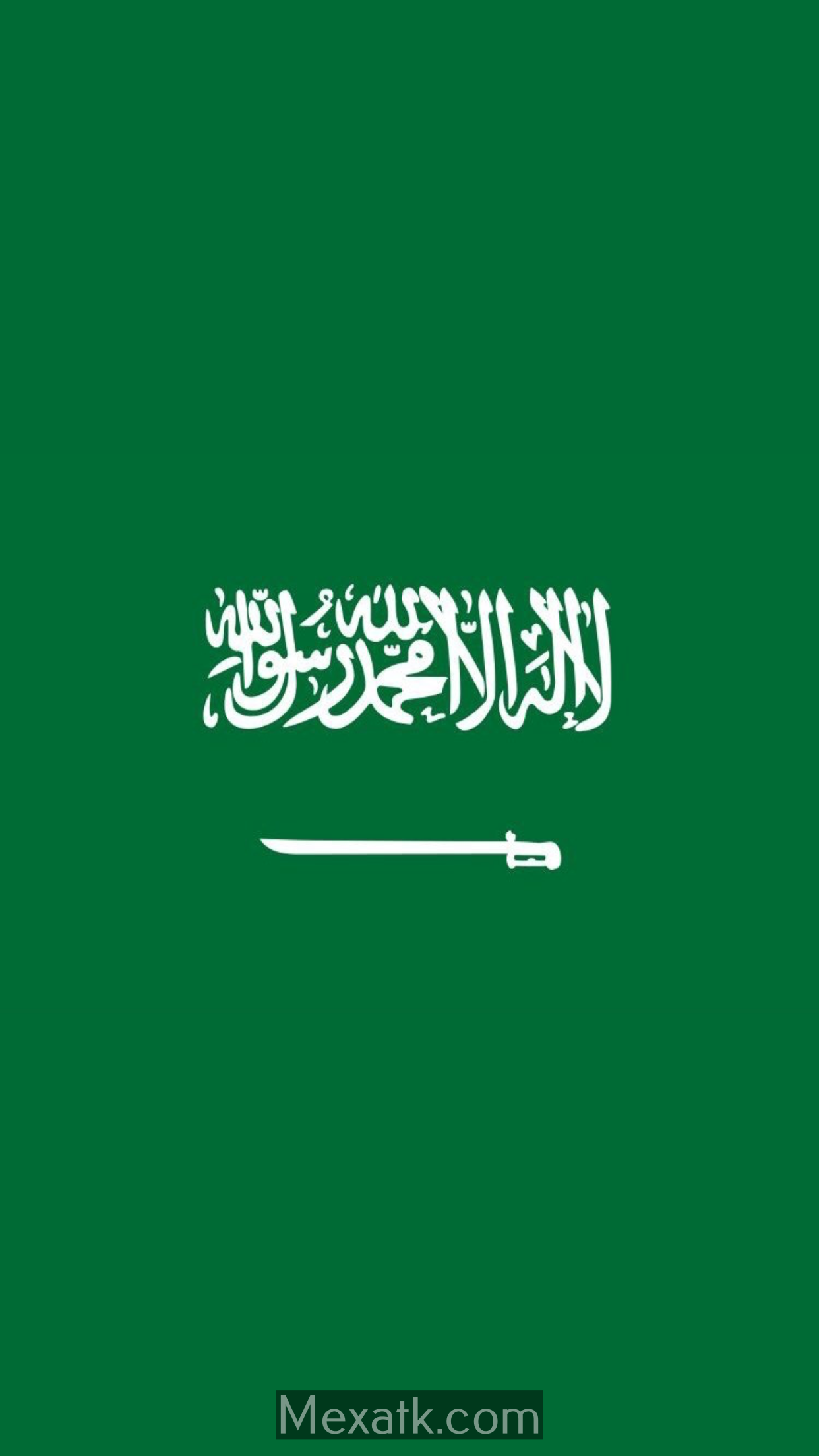 علم السعودية 1