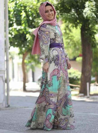 صور ملابس محجبات بنات 2018 أجمل أزياء المحجبات التركية 20