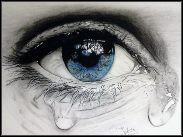 صور دموع عيون حزينة 2