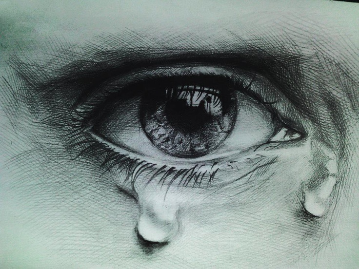 دموع عيون حزينه قوي