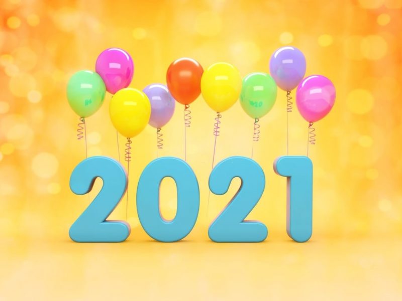 رمزيات تهنئة العام الجديد 2021 1