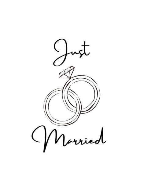 just married photos 5